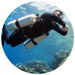  PADI Sidemount Diver Spezialkurs